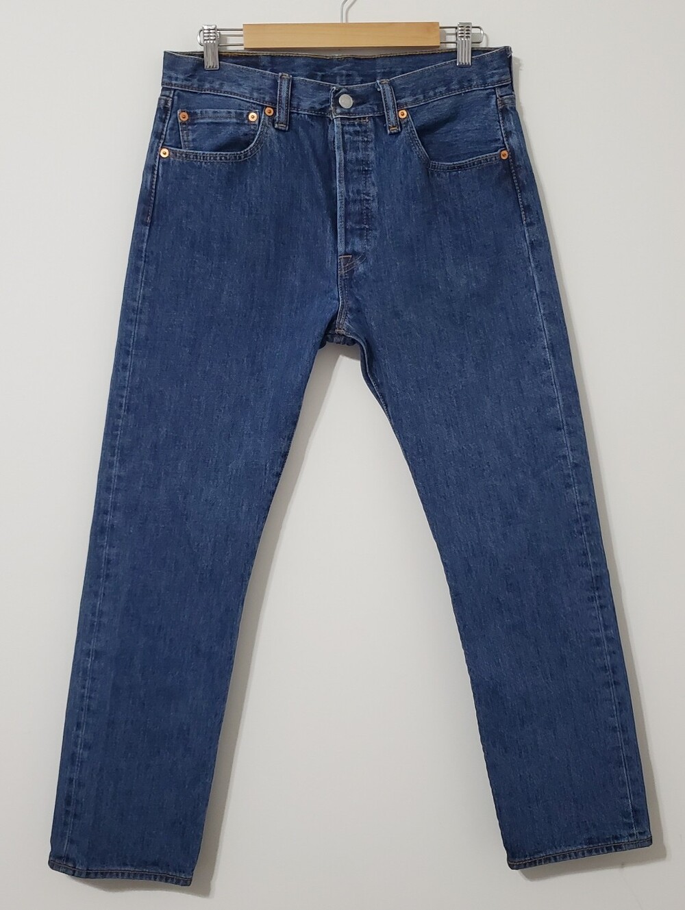 Levi's 501 Vintage 90s Button Fly Jeans Cotton Mens 32 Waist
